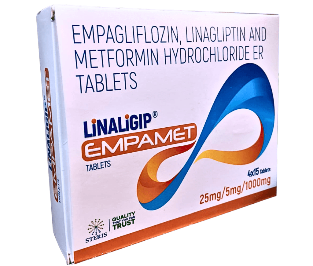 Linaliglip Empamet product pack